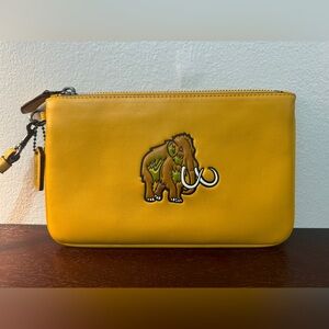 Coach Woolly Wristlet